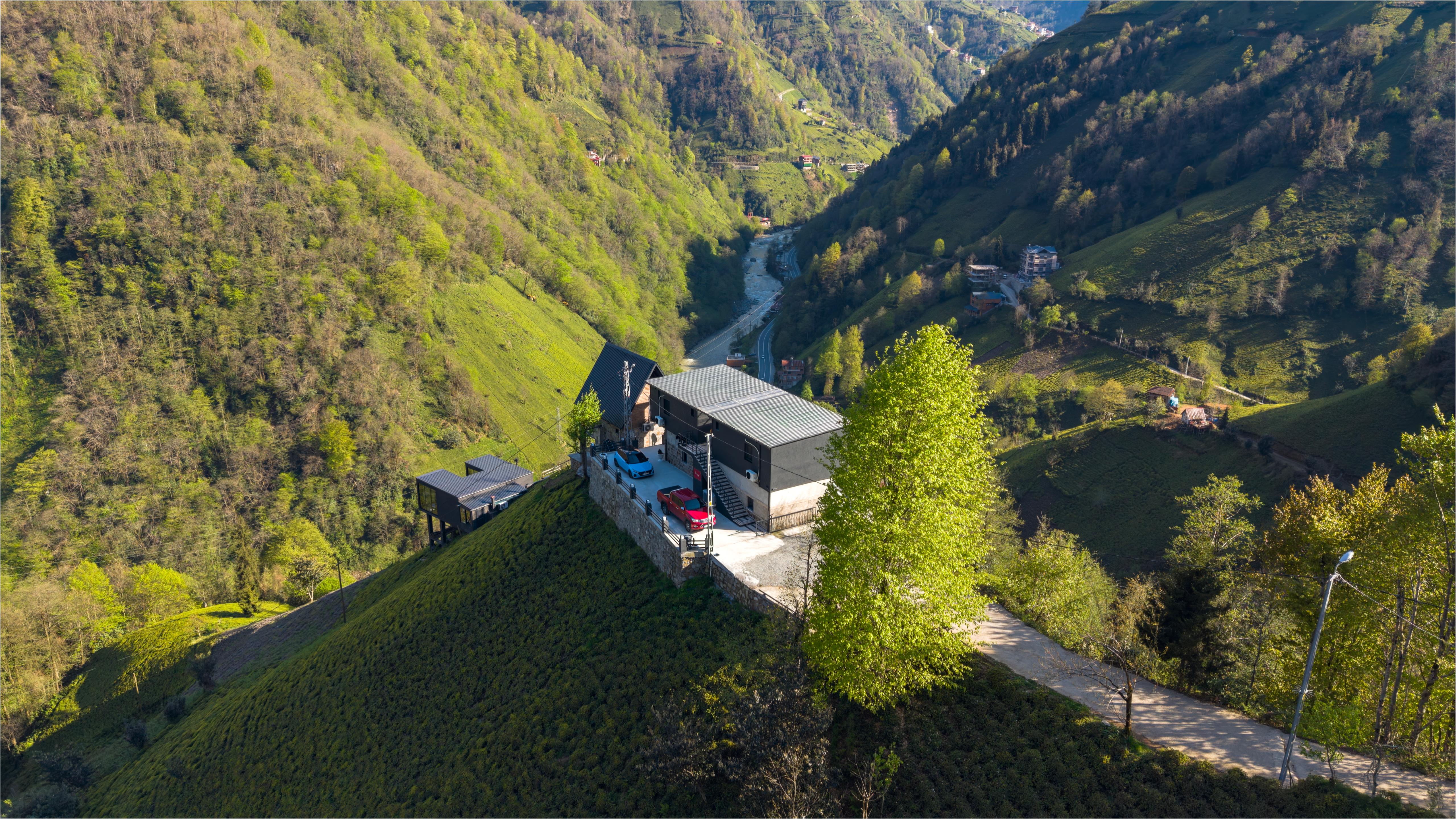Rize Bungalov Manzarası